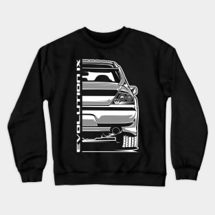 Lancer Evolution 9 (White Print) Crewneck Sweatshirt